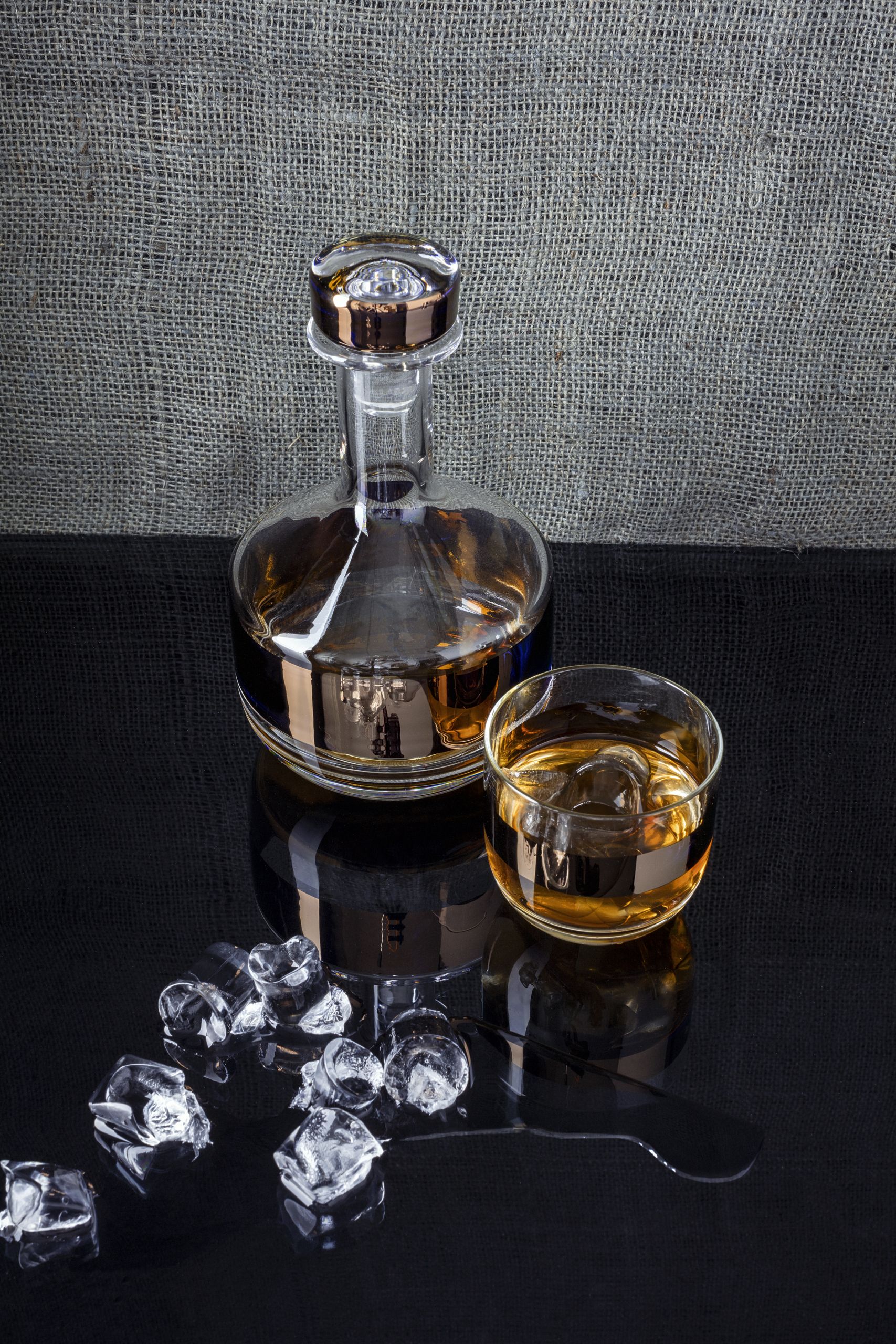 Tank Decanter | Mouth-Blown Glass & Copper | Tom Dixon
