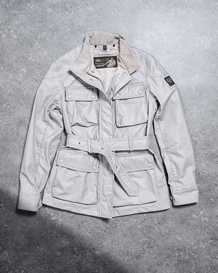 TRIALMASTER JACKET IN CLOUD GREY.