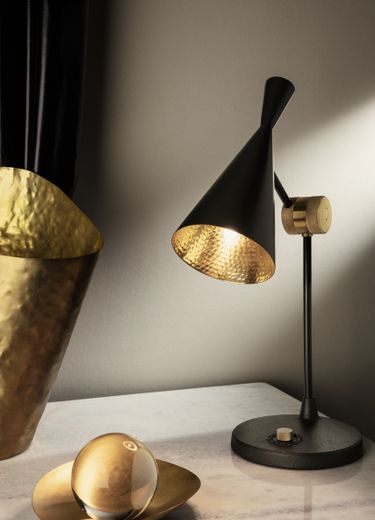 Beat Table Light | Polished Brass | Tom Dixon