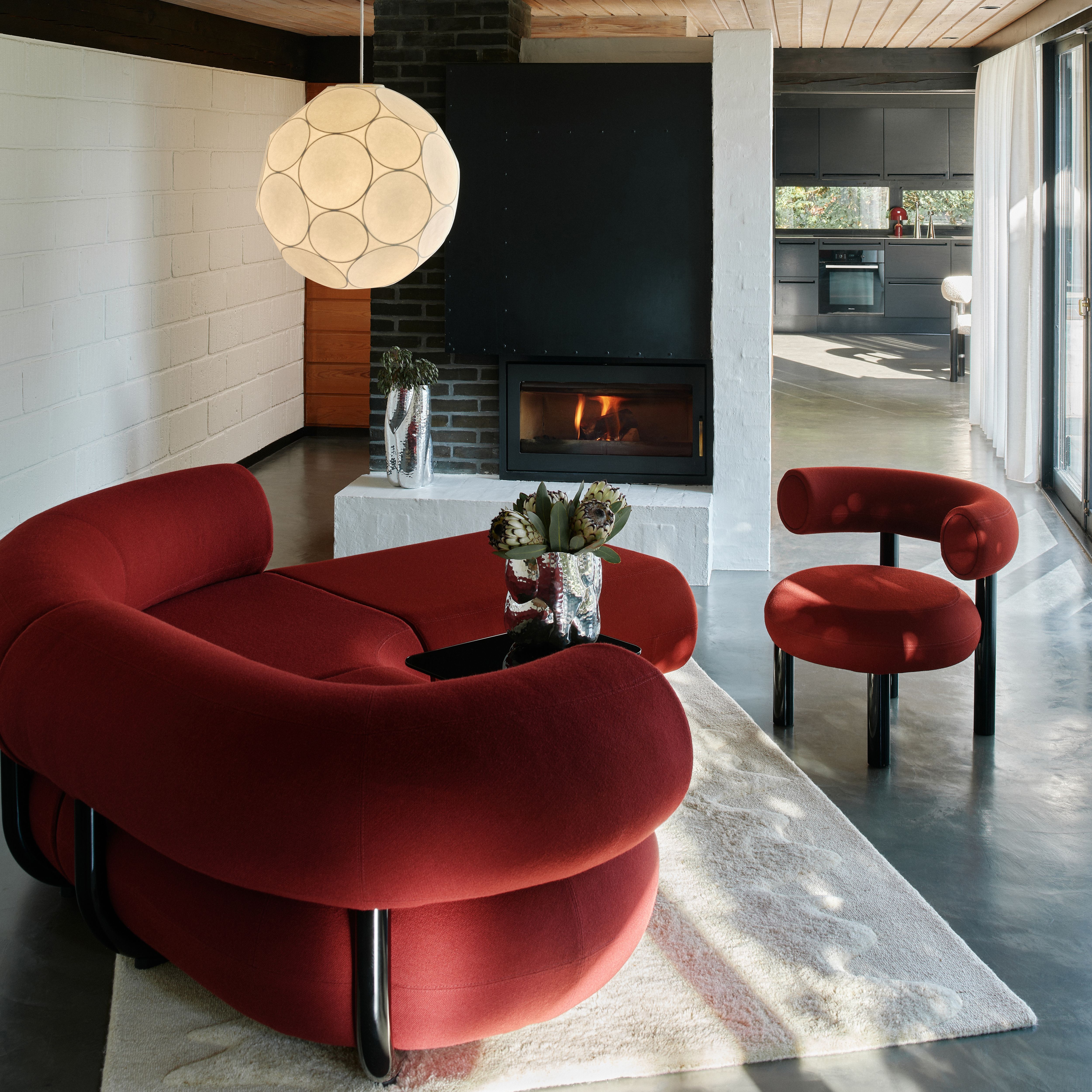 Soft Medium Pendant | White Sprayed TPU | Tom Dixon