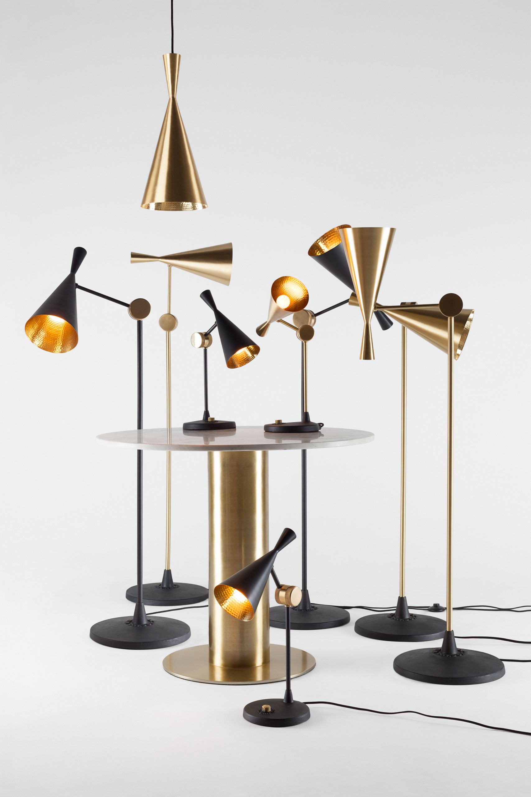 Beat Table Light | Polished Brass | Tom Dixon