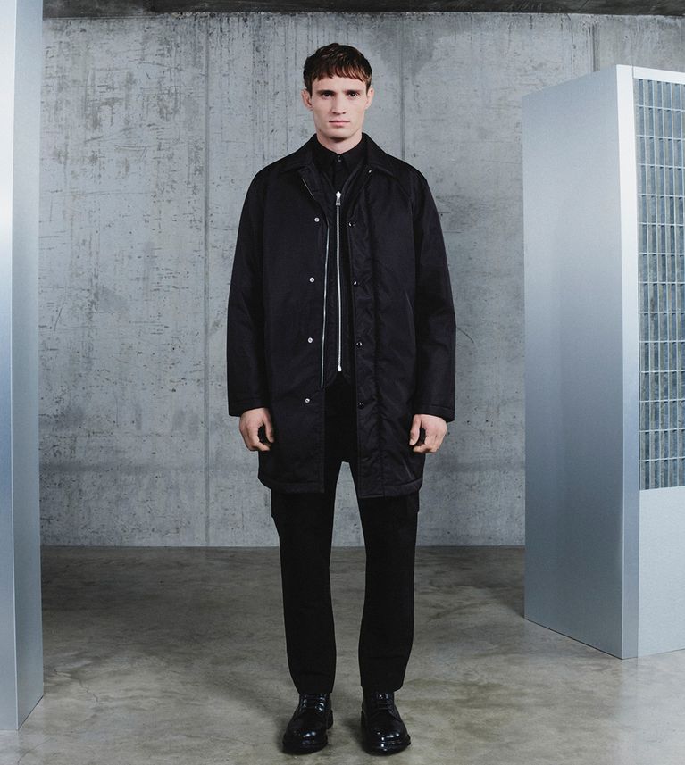 Service Coat in Black.