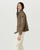 Women's Iris Jacket in Dark Pumice.