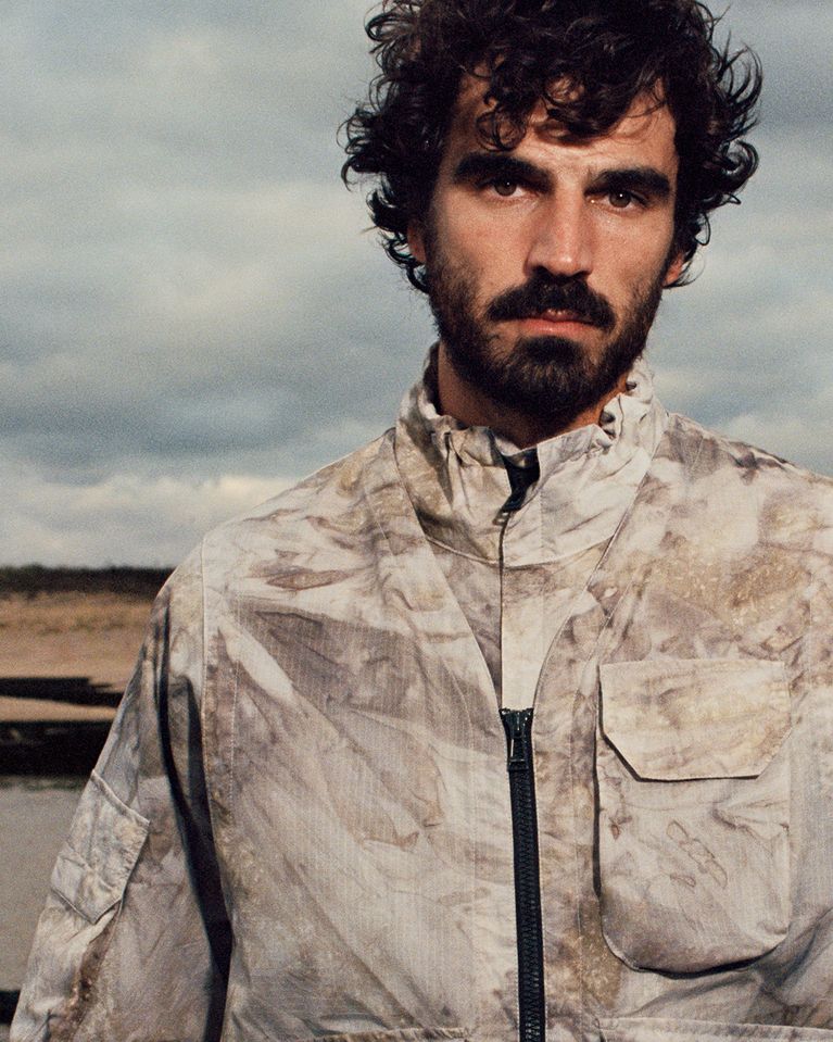 The Lough jacket in Stone Beige