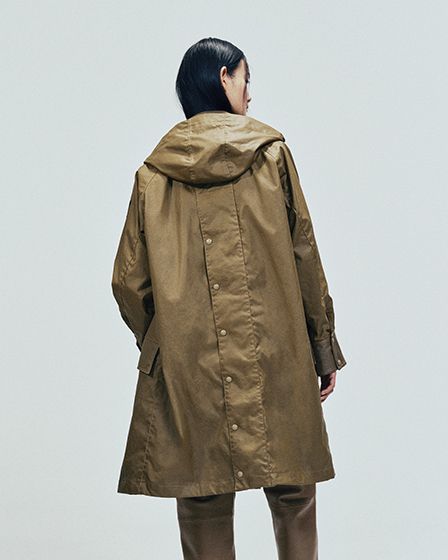 ACER COAT IN ALOE.