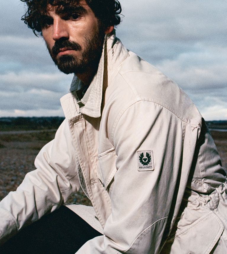 CS60 Field Jacket in Stone Beige.