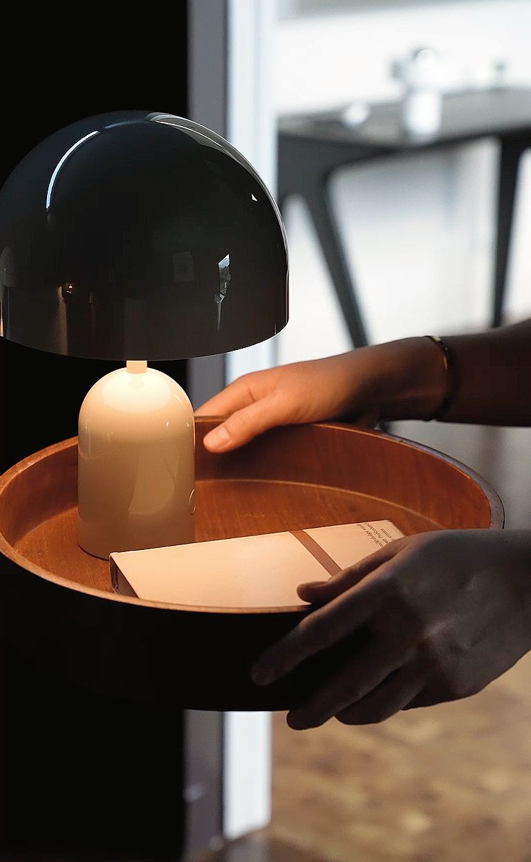 Bell Portable | High-Gloss Moss | Tom Dixon